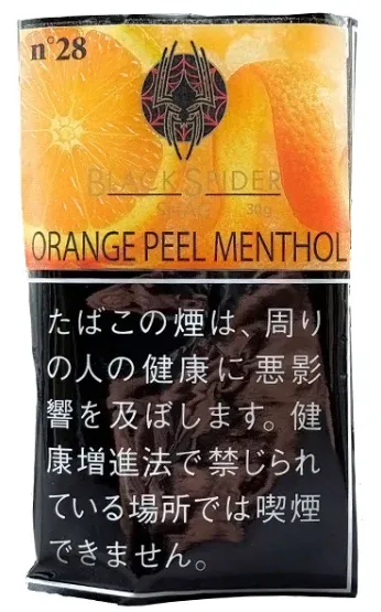 Black Spider Shag Orange Peel Menthol 30g装（橙皮薄荷）