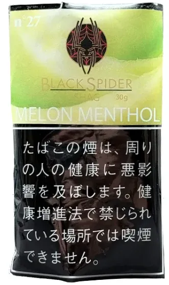 Black Spider Shag Melon Menthol 30g装（蜜瓜薄荷）